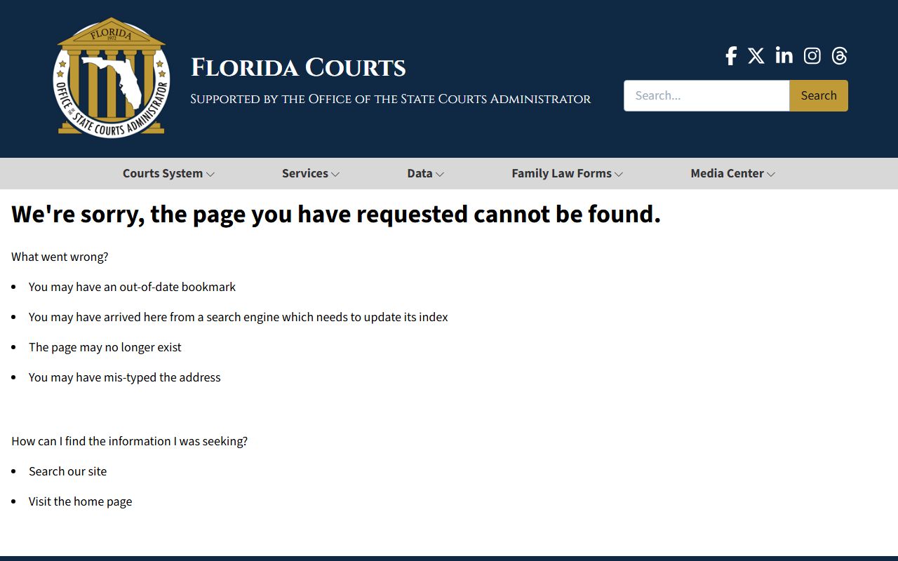 Brevard County court records Florida Rule 2.420 public access PDF