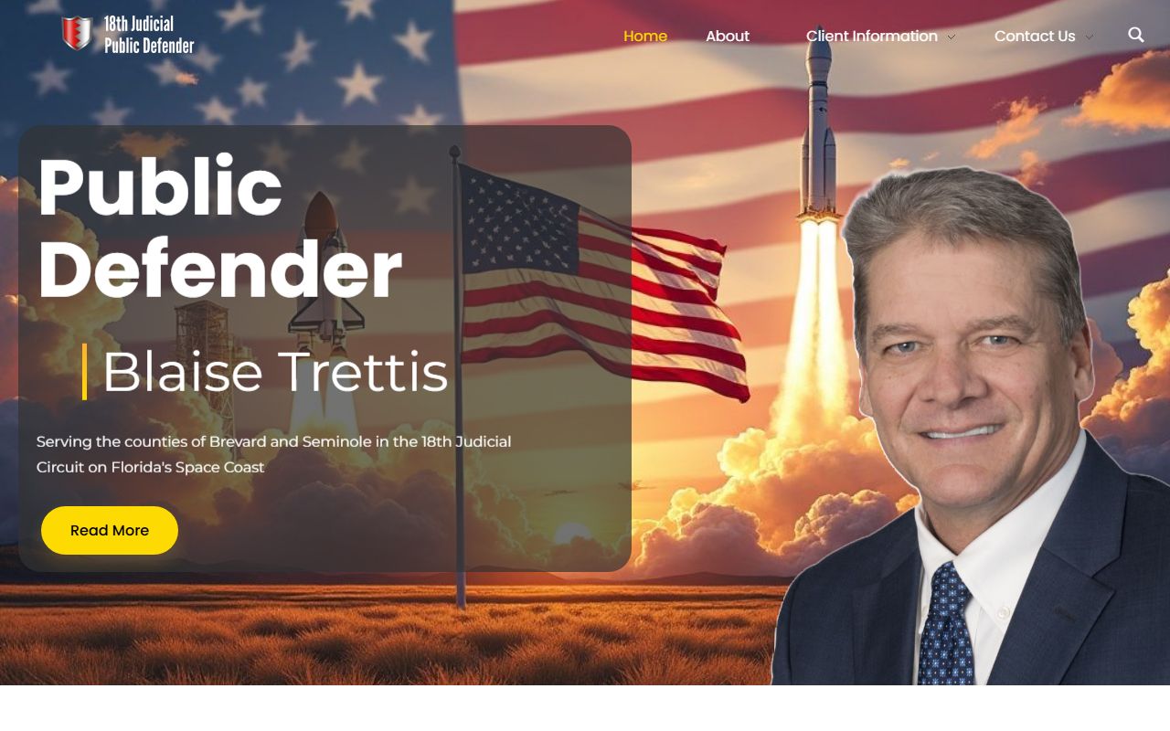 Public Defender for the Eighteenth Judicial Circuit serving Brevard and Seminole counties